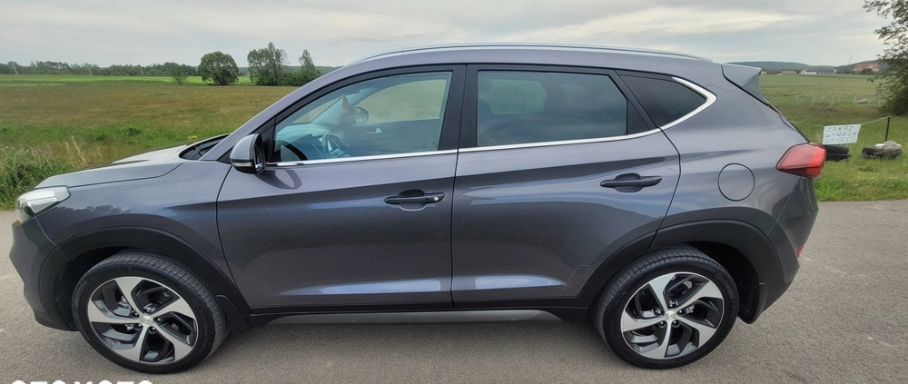 Hyundai Tucson cena 62700 przebieg: 178880, rok produkcji 2015 z Kłecko małe 407